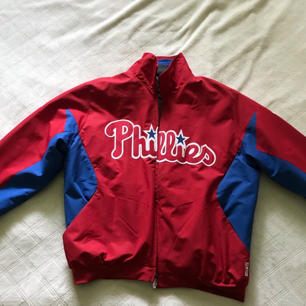 Majestic Phillies Bullpen Jacket